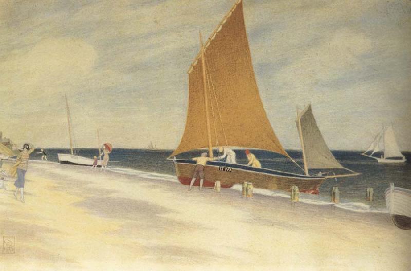 Joseph E.Southall Pleasures of the Seaside